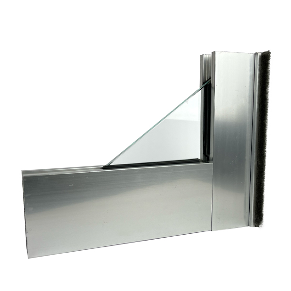 لت 7/5 * 3/5 استیل نقره ای براق eco با آلومینیم DC خام - تصویر 2